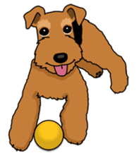 Funny dog, Welsh Terrier sticker #6313642