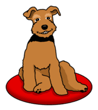 Funny dog, Welsh Terrier sticker #6313645