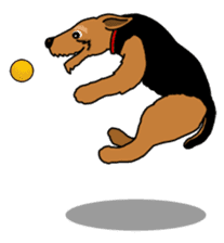 Funny dog, Welsh Terrier sticker #6313649
