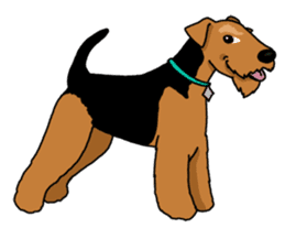 Funny dog, Welsh Terrier sticker #6313651