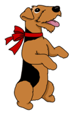 Funny dog, Welsh Terrier sticker #6313658