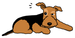 Funny dog, Welsh Terrier sticker #6313659