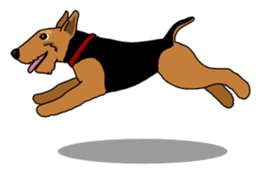 Funny dog, Welsh Terrier sticker #6313663
