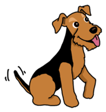 Funny dog, Welsh Terrier sticker #6313666