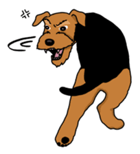 Funny dog, Welsh Terrier sticker #6313670