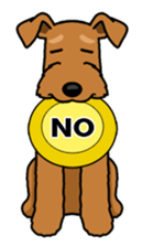Funny dog, Welsh Terrier sticker #6313671
