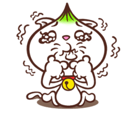Oni the Costumed Cat sticker #6313763