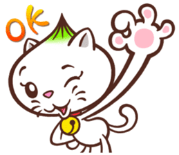 Oni the Costumed Cat sticker #6313766