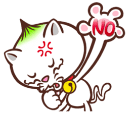 Oni the Costumed Cat sticker #6313767