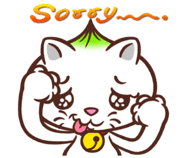 Oni the Costumed Cat sticker #6313768