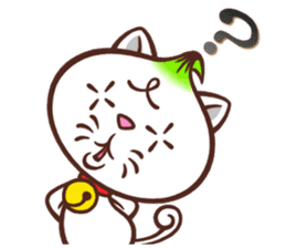 Oni the Costumed Cat sticker #6313777