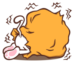 Oni the Costumed Cat sticker #6313784