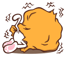 Oni the Costumed Cat sticker #6313784