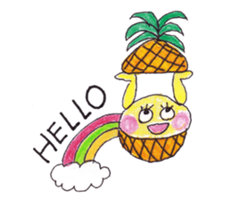 Happy cute lovely animals Part3 sticker #6314339