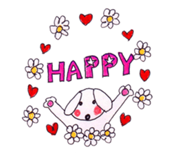 Happy cute lovely animals Part3 sticker #6314344