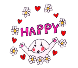 Happy cute lovely animals Part3 sticker #6314344