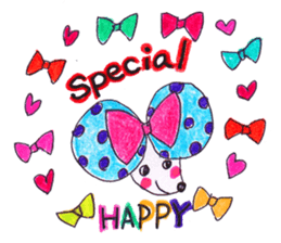 Happy cute lovely animals Part3 sticker #6314345