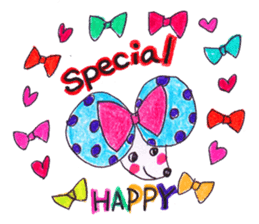 Happy cute lovely animals Part3 sticker #6314345