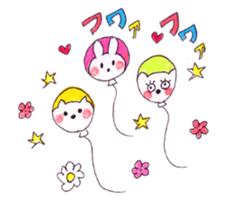 Happy cute lovely animals Part3 sticker #6314349