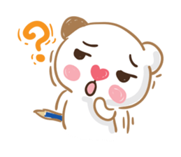 artist bear sticker #6314411