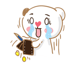 artist bear sticker #6314415