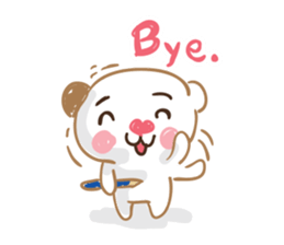 artist bear sticker #6314420