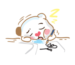 artist bear sticker #6314421