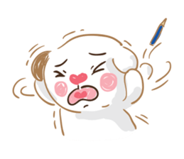 artist bear sticker #6314435