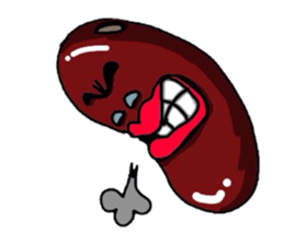 Piglet!Child raccoon dog!!Bean!!! sticker #6314495