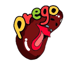 Piglet!Child raccoon dog!!Bean!!! sticker #6314507