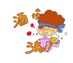 Steel wool salaryman sticker #6314554
