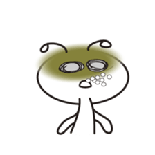The Little Alien sticker #6314629