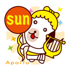 JaiJai dog:Constellation;Greek mythology sticker #6314971