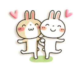 Soft rabbit!9 sticker #6315444