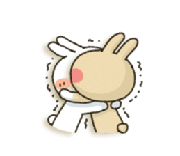 Soft rabbit!9 sticker #6315445