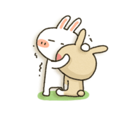 Soft rabbit!9 sticker #6315458