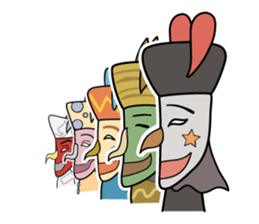 Mask of Mood sticker #6316543