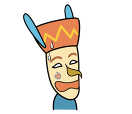 Mask of Mood sticker #6316555