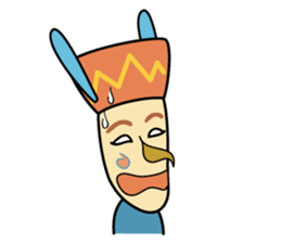 Mask of Mood sticker #6316555