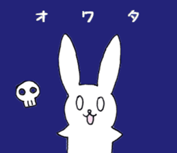 A rabbit sticker sticker #6316789
