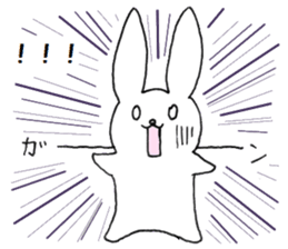 A rabbit sticker sticker #6316790