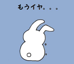 A rabbit sticker sticker #6316791