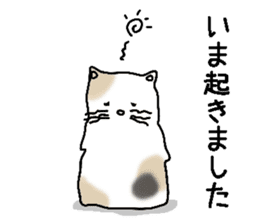 Fatty cat Buchiko sticker #6316881