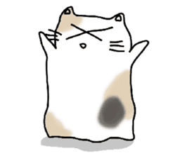 Fatty cat Buchiko sticker #6316885