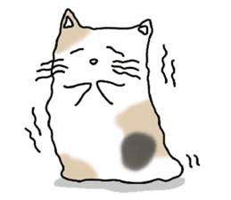 Fatty cat Buchiko sticker #6316888