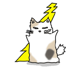 Fatty cat Buchiko sticker #6316898
