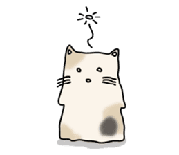 Fatty cat Buchiko sticker #6316900