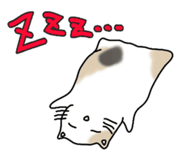 Fatty cat Buchiko sticker #6316901