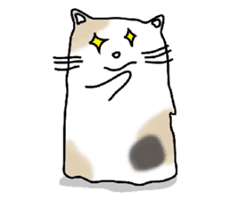 Fatty cat Buchiko sticker #6316903