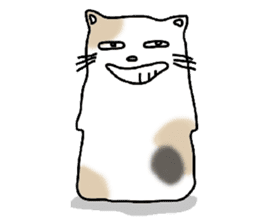 Fatty cat Buchiko sticker #6316907